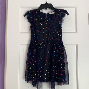 Hannah Banana Tulle Heart Dress Size 6x